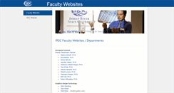 Desktop Screenshot of faculty.irsc.edu