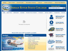 Tablet Screenshot of irsc.edu